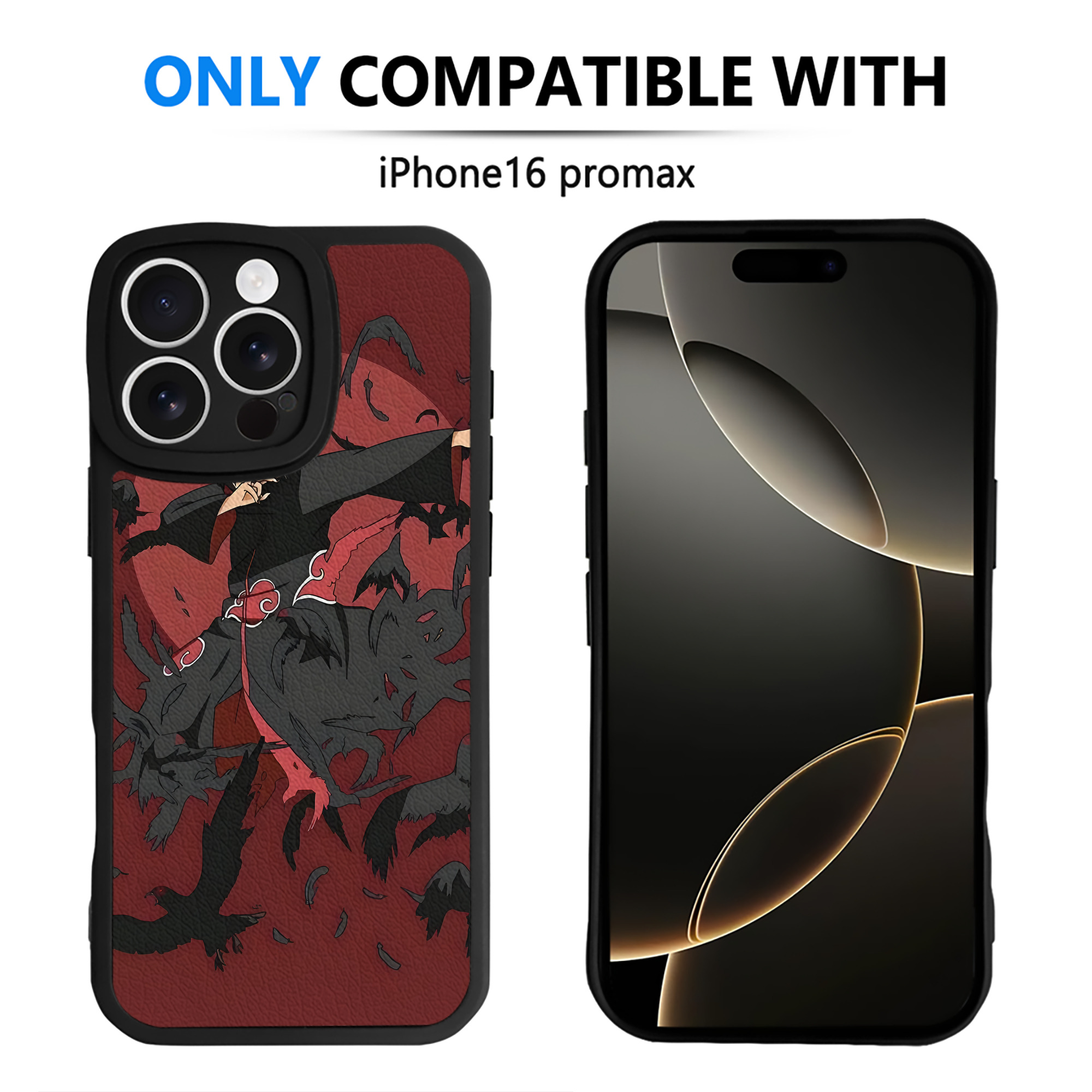 （画像用） NARUTO -ナルト- NARUTO -ナルト- 疾風伝 【iPhone 16シリーズ対応】シリコンスマホケース（レザー調） 材質：シリコン